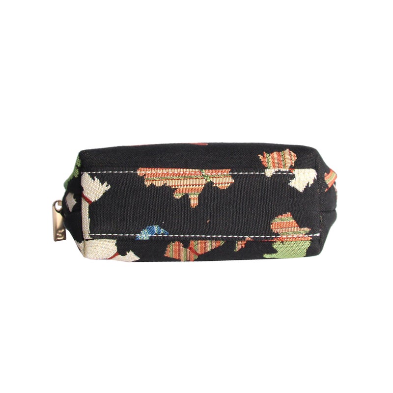 Signare Tapestry Cosmetic Bag Toiletry Makeup Bag for Women With Playful Puppy Dog Design (COSM-PUPPY) - Image 5